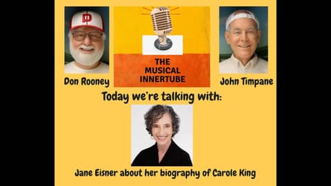 The Musical Innertube Volume 2, Number 187 Jane Eisner writes about Carole King The Musical Innertube Volume 2, Number 187 Jane Eisner writes about Carole King