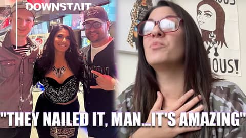 Vicki Venuto AKA Vicious Vicki On Working With Downstait on Her New Entrance Theme - It's Amazing!