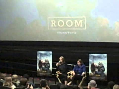 Dr.Afshan Hashmi attended the Qand A with Room 2015 American film actress