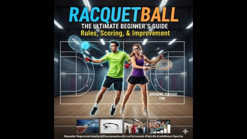 Racquetball:  The Ultimate Beginner's Guide to Rules, Scoring & Improvement