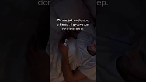 What’s the Craziest Thing You’ve Done to Get More Sleep?