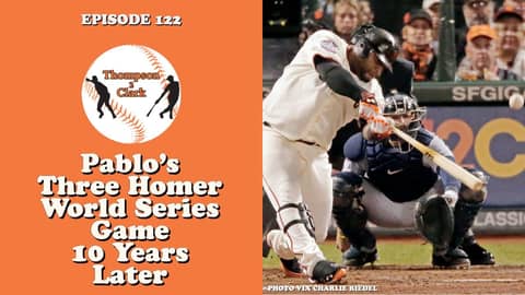 Pablo Sandoval's 3 HR World Series Game (10 Years Later) | Thompson 2 Clark Pablo Sandoval's 3 HR World Series Game (10 Years Later) | Thompson 2 Clark