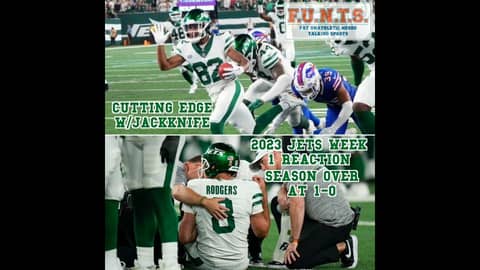 Jets 2023 Week 1 Recap, It's Over | The Cutting Edge W/JackKnife