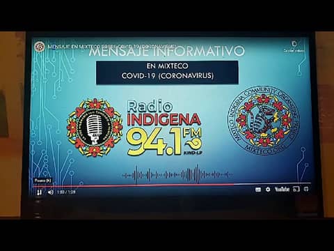 040220 MENSAJE EN MIXTECO SOBRE COVID 19 CORONAVIRUS