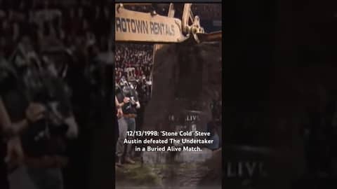 12/13/1998: ‘Stone Cold’ Steve Austin defeated The Undertaker in a Buried Alive Match.