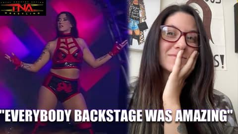 Vicki Ventuo AKA Vicious Vicki on Working A Match For TNA Wrestling