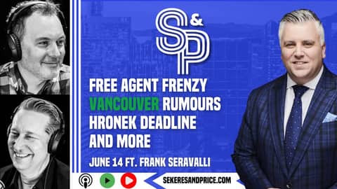 Frank Seravalli on the Canucks' free agency plans, Hronek extension, and more! Frank Seravalli on the Canucks' free agency plans, Hronek extension, and more!