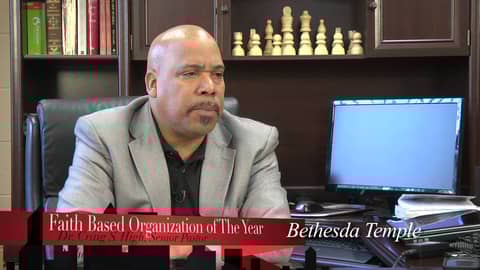 Bethesda Temple " Faith Based Organization Award" recipient.mov