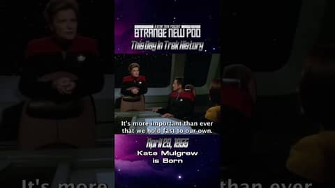Today in #startrek history, Kate Mulgrew was born! #startrekvoyager #startrekprodigy #otd
