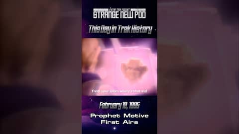 Tomorrow in #startrek history. #startrekdeepspacenine “Prophet Motive” aired! #startrekds9 #startrek