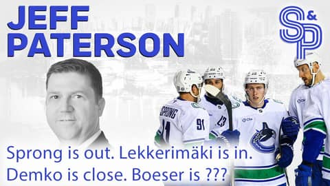 Sprong traded, Canucks lose to the Oilers, Lekkerimäki promoted