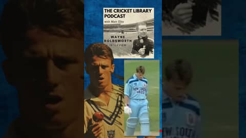 Wayne ‘Cracker’ Holdsworth reflects on his memorable 49 not out at North Sydney Oval for NSW 🏏