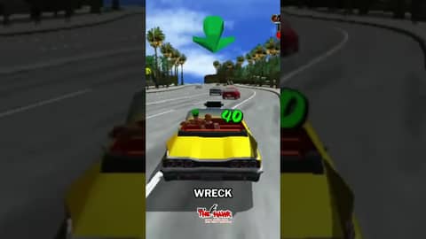 Crazy Taxi/Offspring Twitch Stream as Traffic Report