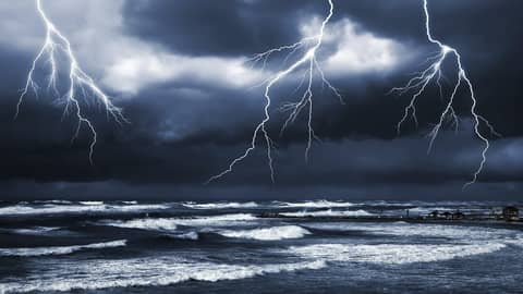Rain, Thunder & Ocean Sounds BLACK SCREEN ⛈️ Storm White Noise for Sleeping Rain, Thunder & Ocean Sounds BLACK SCREEN ⛈️ Storm White Noise for Sleeping