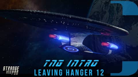 TNG Intro With Enterprise-D Leaving Hanger 12 TNG Intro With Enterprise-D Leaving Hanger 12