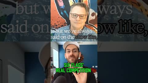 Six Flags is positioning it's value at $8 / hour to compete with entertainment #sixflags