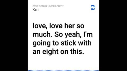 Best Picture Losers - part 2