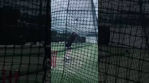 Ollie Pope putting in the work at the Sydney Cricket Ground nets during the final Ashes Test π Ollie Pope putting in the work at the Sydney Cricket Ground nets during the final Ashes Test π