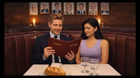 Ah, the proverbial date with the near do well who wants to impress.