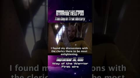 On this day in #startrek history, #startrekds9  Way of the Warrior first aired! #onthisday #otd