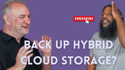 Hybrid Cloud Storage: Back it up or not?