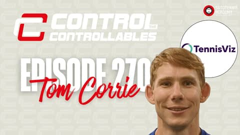 Deep Dive Into Tennis Analytics, What Separates Good From Great Players. Tom Corrie. FULL EP 270.