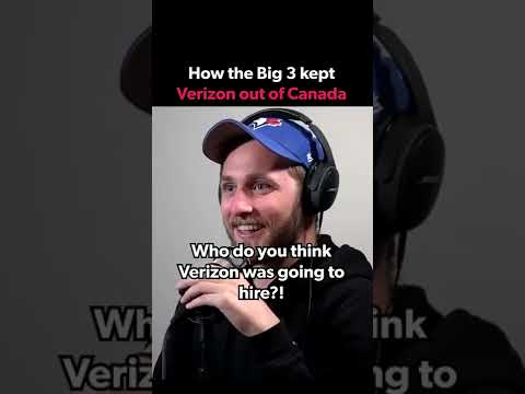 How Verizon was Kept out of Canada #shorts