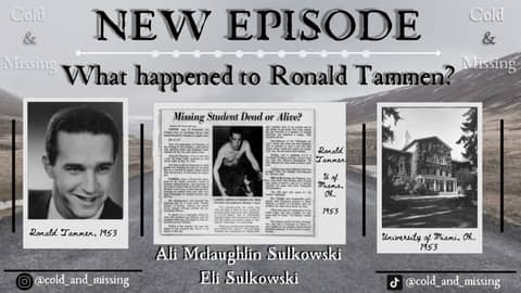 Cold and Missing: Ronald Tammen