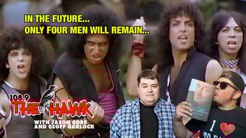 108.9 The Hawk REACTIONS - KISS "Lick It Up"