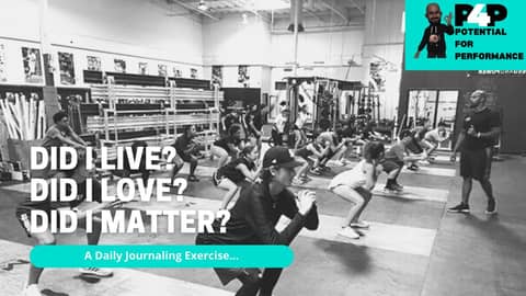 Did I live? Did I love? Did I matter?