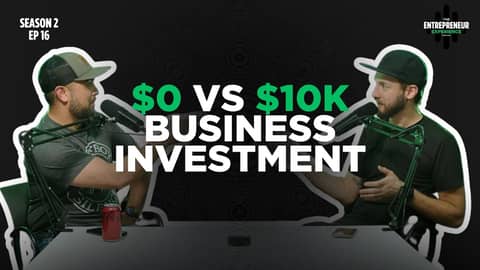 Investing With $0 vs $10K To Grow Your Business