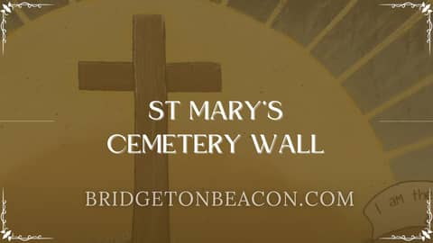 St Mary's Cemetery Wall In Bridgeton