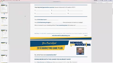 2018 Marketing Game Plan for Remodelers | Webinar by Kyle Hunt