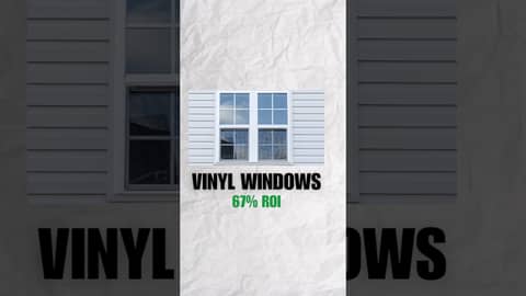 Here are the 8 exterior home renovations that have the highest ROI #shorts #homerenovation