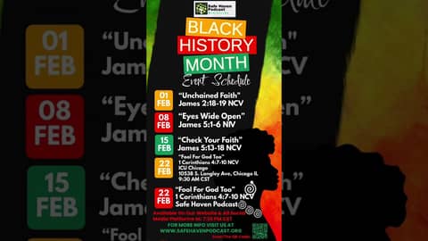 Safe Haven Podcast For The Month Of February 2026 Update