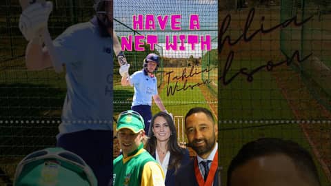 Have a net with Tahlia Wilson