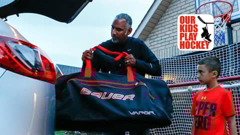 Our Kids Play Hockey: The Car Is Not For Coaching