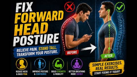 Fix Forward Head Posture: Eliminate “Tech Neck” & Rebuild a Strong, Pain-Free Neck