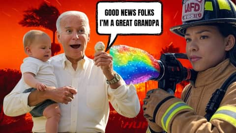 California Fires Burn as LGBT Fire DEI-Partment has NO WATER | But Good News for Joe Biden