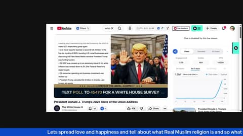 State 0f the Union address by President Trump- by Dr.Afshan Hashmi