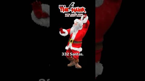 Ginger Mistletoe (Kristen Bartlett) on this year’s Christmas Parade from 108.9 The Hawk! #podcast