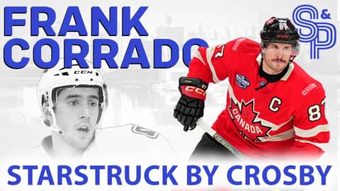 Frank Corrado: I was like 'holy crap, that's Sidney Crosby!'