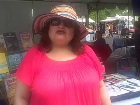Author Dr.Afshan Hashmi at the Gaithersburg Book Festival -2015