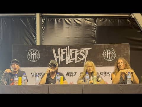 Savatage Press Conference at Hellfest 2025 Savatage Press Conference at Hellfest 2025
