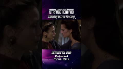 On this day in #startrek (and #lgbtq) history, #startrekds9 Rejoined first aired! #onthisday #otd