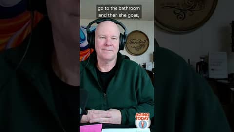 Some issues aren't pretty when caring for your parent!