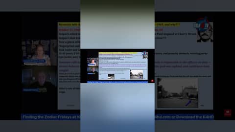 Nanette Barto discusses the Zodiac murder of Paul Stine