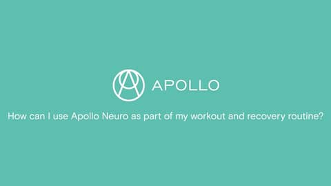 How can I use the Apollo wearable as a part of my workout and recovery routine?