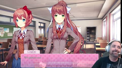 The Other Castle Playthrough of Doki Doki Literature Club Part 1