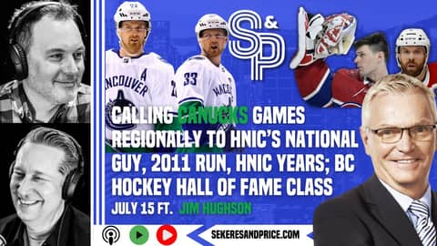 Jim Hughson on calling #Canucks games, offseason moves, HNIC; 2024 BC Hockey Hall of Fame Class